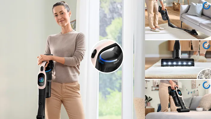 BOSCH Aspirateur à batterie Unlimited 10 Rose poudré – Image 3