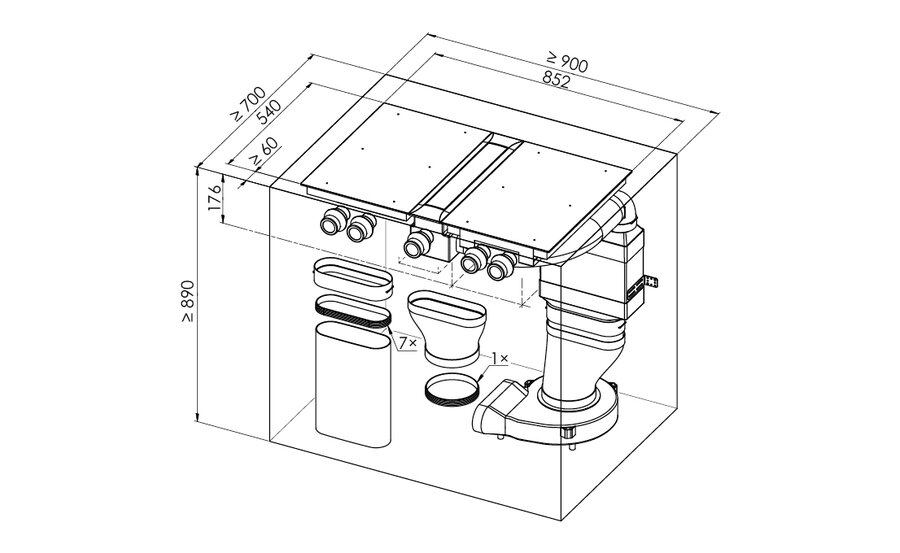 BORA Set PKA3 + 2 x PKFI3 Professional 3.0 – Image 2