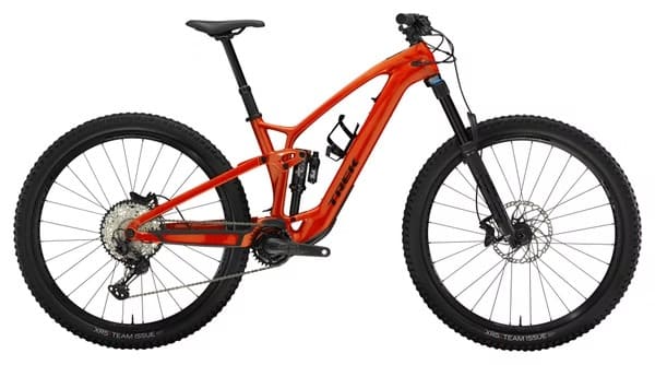 VTT Électrique Tout-Suspendu Trek Fuel EXe 9.7 Shimano SLX/XT 12V 360 Wh 29 » Rouge