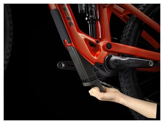 VTT Électrique Tout-Suspendu Trek Fuel EXe 9.7 Shimano SLX/XT 12V 360 Wh 29 » Rouge – Image 7