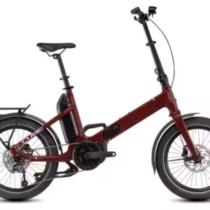Vélo Pliant Électrique Cube Fold Hybrid 500 Shimano Tiagra 10V 500 Wh 20 » Rouge Merlot 2025