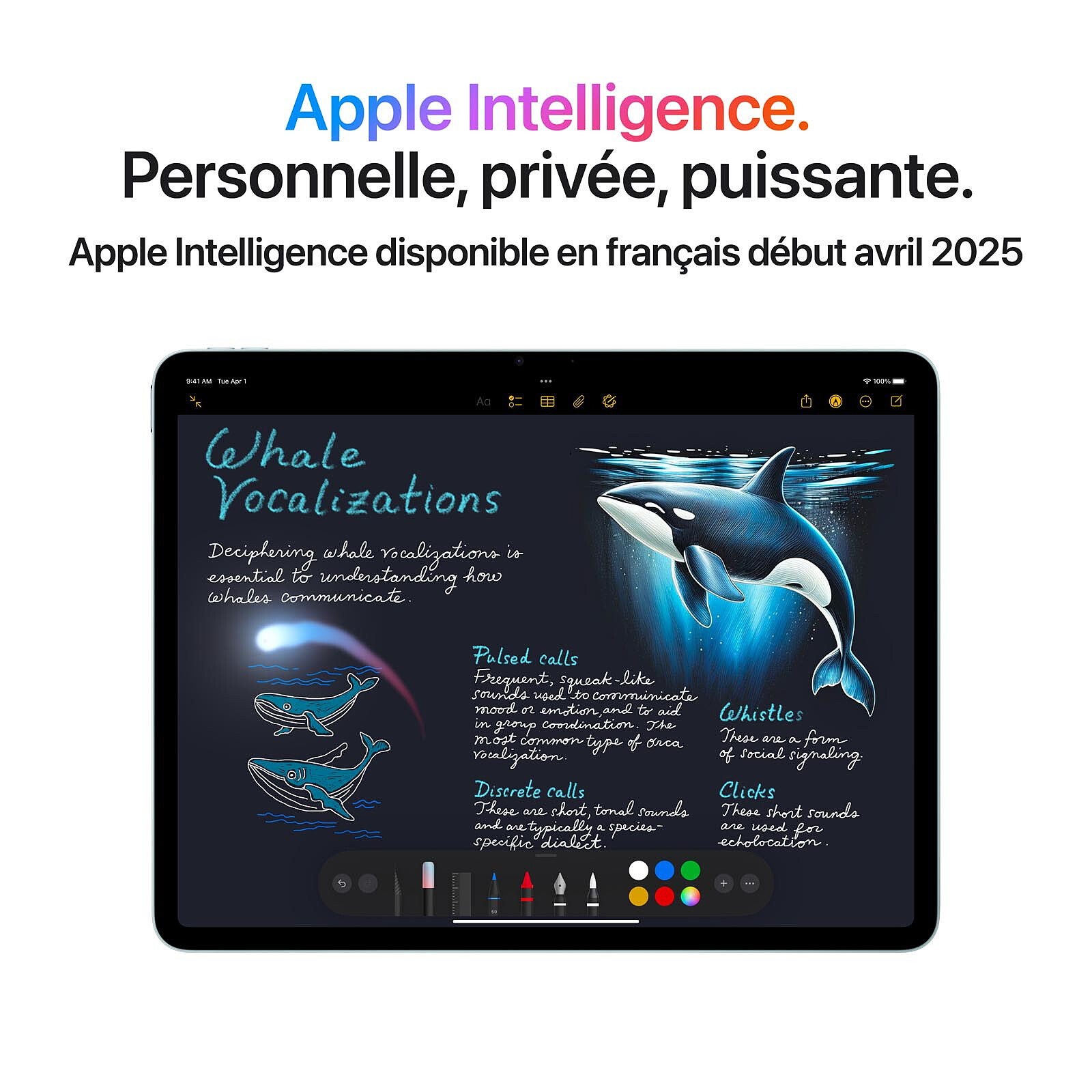 Apple iPad Air M3 13 pouces (2025) Wi-Fi 128 Go Lumière Stellaire – Image 2